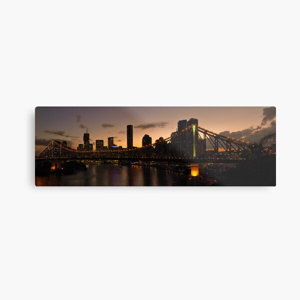 Item preview, Brisbane's Story Bridge designed and sold by Ransyn Art.