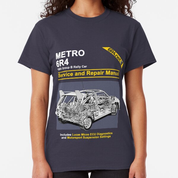 MG Metro 6R4 Repair Manual Classic T-Shirt