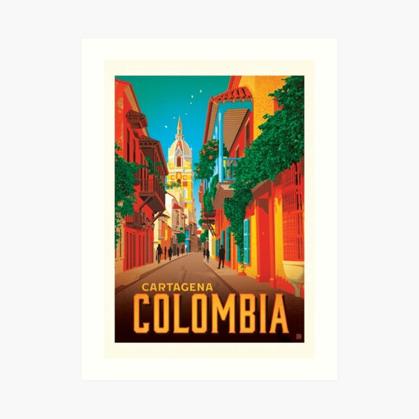 Colombia Cartagena Art Print