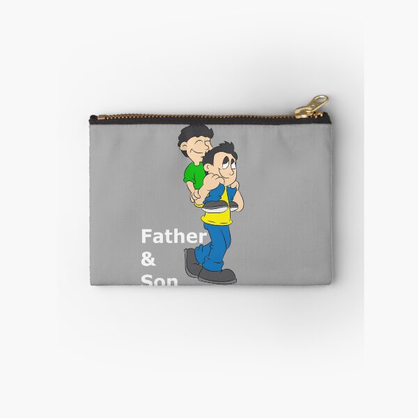 Item preview, Father carries his son on the shoulders designed and sold by Mohja-Design.