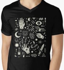 Hexerei T-Shirt mit V-Ausschnitt für Männer