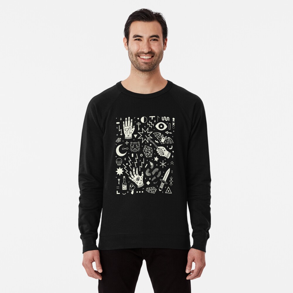 Item preview, Lightweight Sweatshirt designed and sold by LordofMasks.