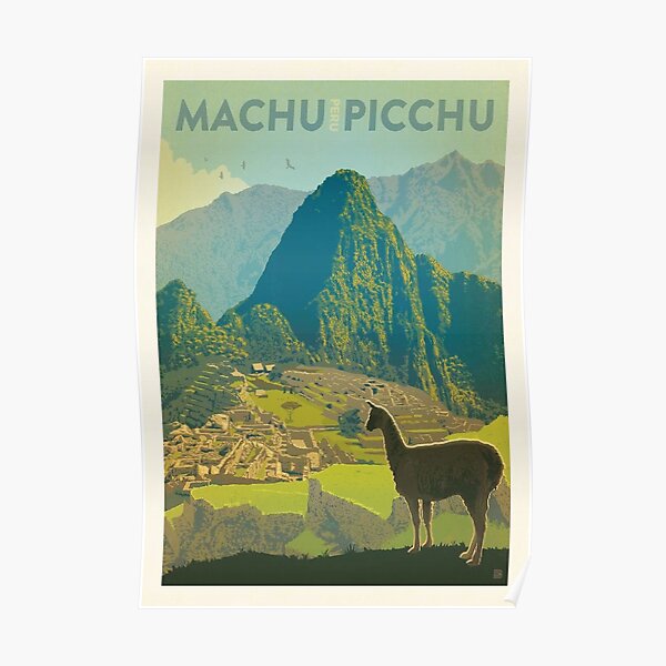 Machu Pichu Peru Poster