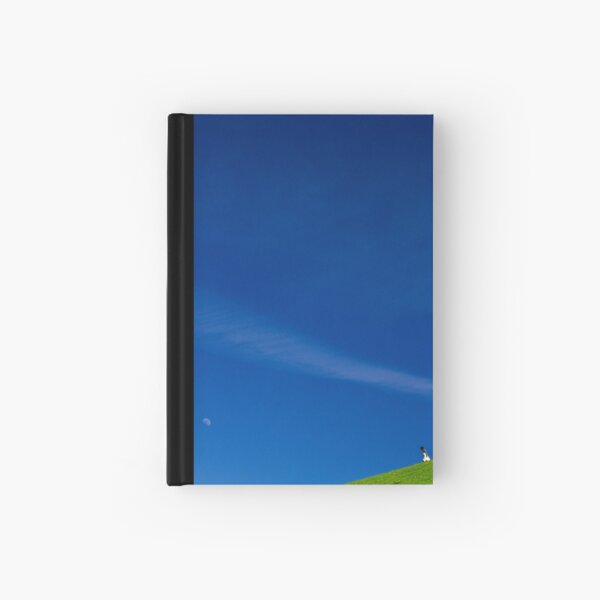 the girl on a hill Hardcover Journal