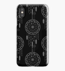 Seamless vector illustration with dream catchers iPhone Case
