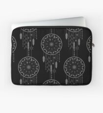 Seamless vector illustration with dream catchers Laptop Sleeve