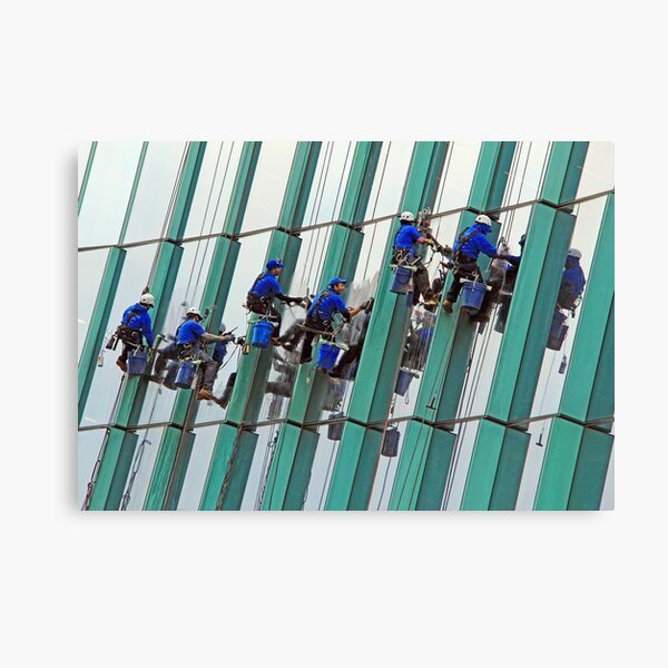 Item preview, Hanging High - Six Window Washers designed and sold by Cora Wandel.