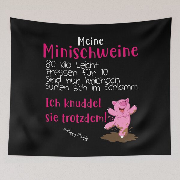 Item preview, Mini pig Minipig teacup pig gift designed and sold by Mr-Peh.