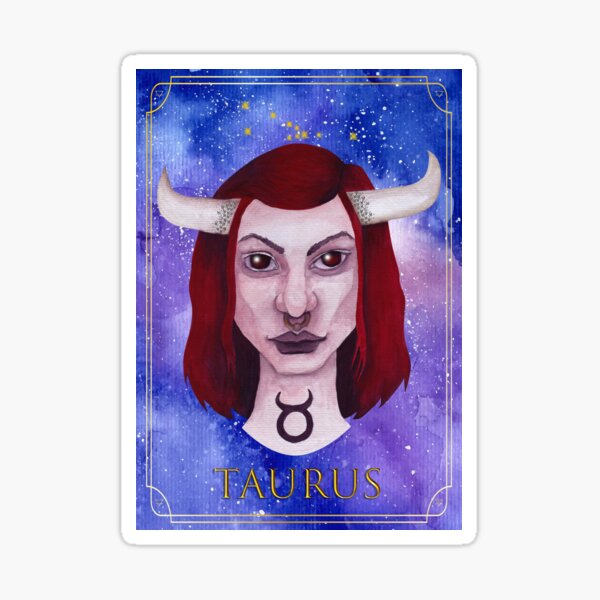 Taurus Sticker