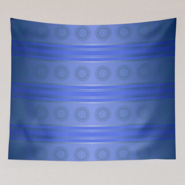 Item preview, Modern Blue Pattern designed and sold by livianasgifts.