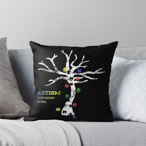 Item preview, Autism Think Outside Support Awareness Adult Gift designed and sold by Pubi.
