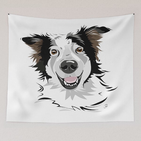 Item preview, Willi - happy street dog mix designed and sold by Bettina Kröger.