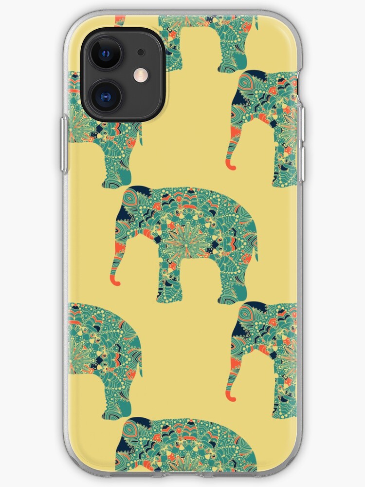 Seamless vector illustration with dream catchers iPhone 11 case Seamless vector illustration with dream catchers iPhone 11 case