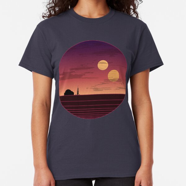 The Binary Sunset Classic T-Shirt