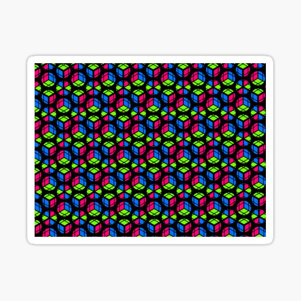 Vista previa del artículo con la obra «Chocando los cubos y las burbujas boingy», diseñado y vendido por weavernap.