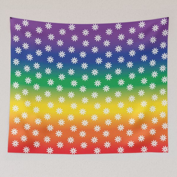 Item preview, Flower Power - White on Pride designed and sold by ChristianWiley.