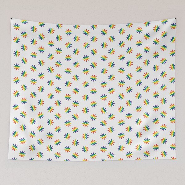 Item preview, Flower Power - Pride on White designed and sold by ChristianWiley.