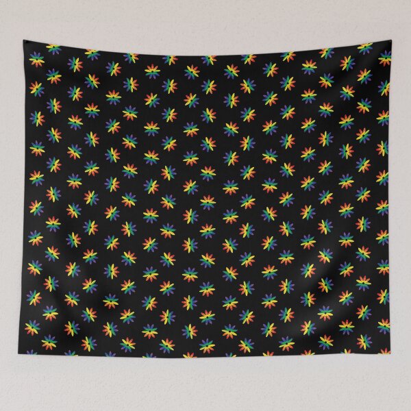 Item preview, Flower Power - Pride on Black designed and sold by ChristianWiley.