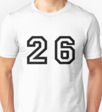 Sechsundzwanzig Unisex T-Shirt