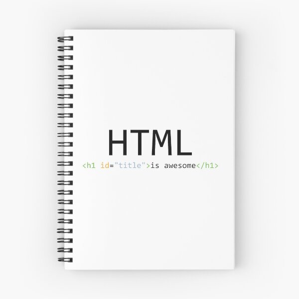 Aperçu de l'œuvre HTML is awesome créée et vendue par Evelyusstuff.