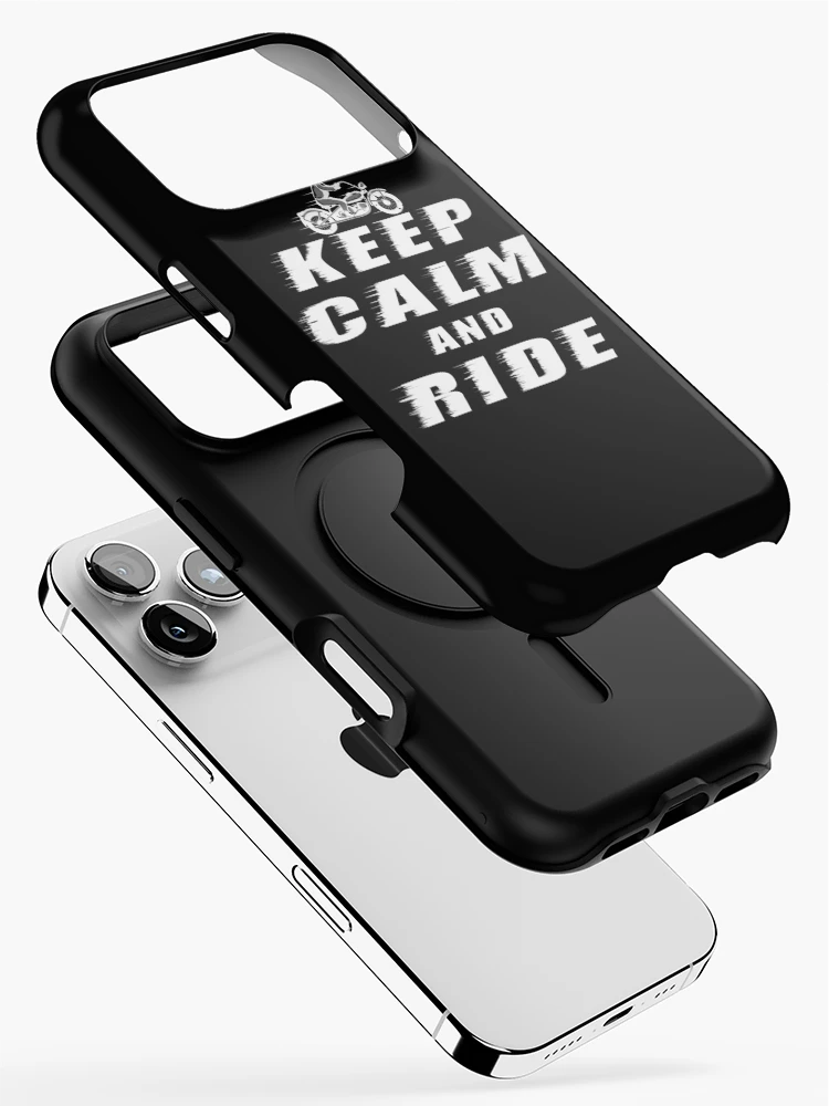 Thumbnail 2 of 4, iPhone Case, Keep Calm And Ride designed and sold by SmartStyle.