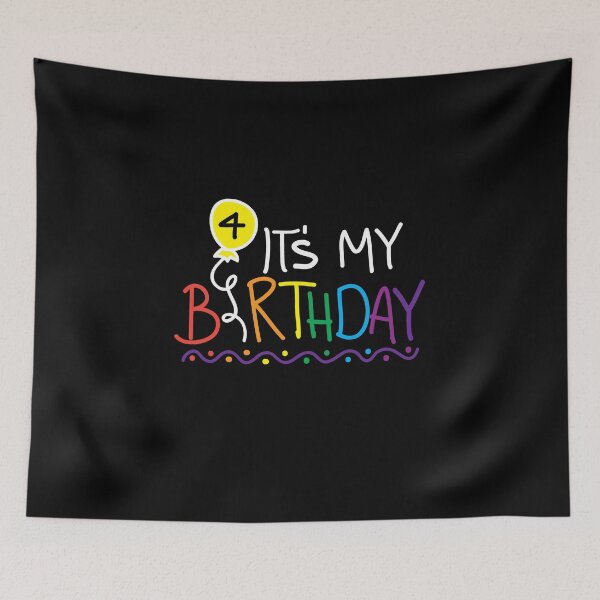 Item preview, 4th Birthday Happy Birthday Four Cake Shirt Gift designed and sold by beautifulshirts.