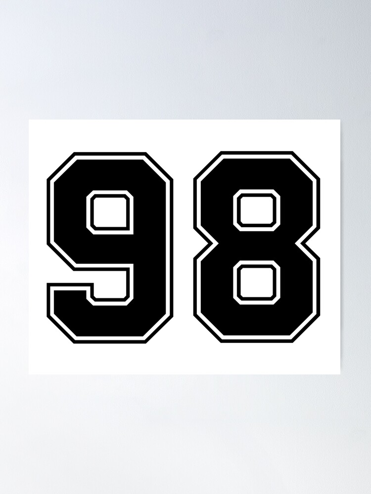 black and white 98's