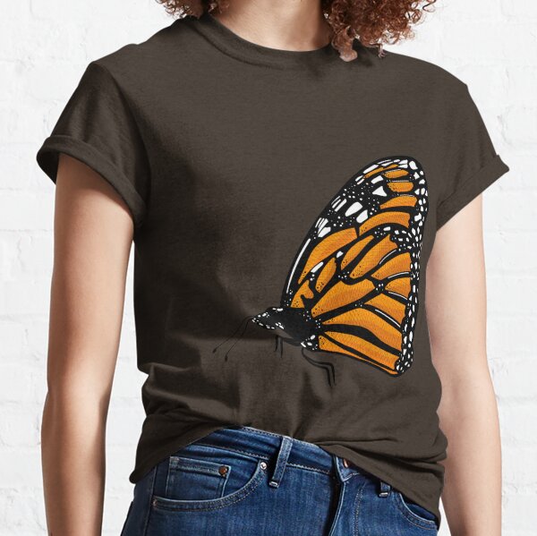 Orange And Black Butterfly Gifts Merchandise Redbubble - cute butterfly roblox shirt template