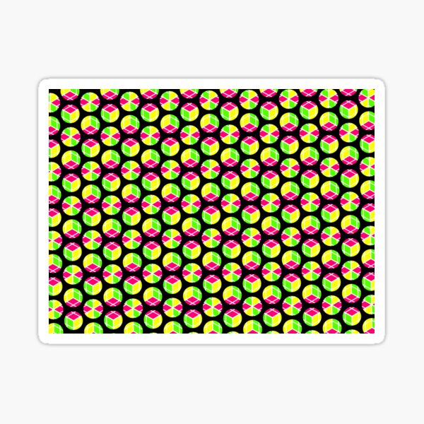 Vista previa del artículo con la obra «Burbujas de Sunshiney y cubos de colores», diseñado y vendido por weavernap.