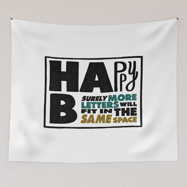 Item preview, Big Ass B! -- Surely More Letters Will Fit in the Same Space designed and sold by Olivia Ossege.