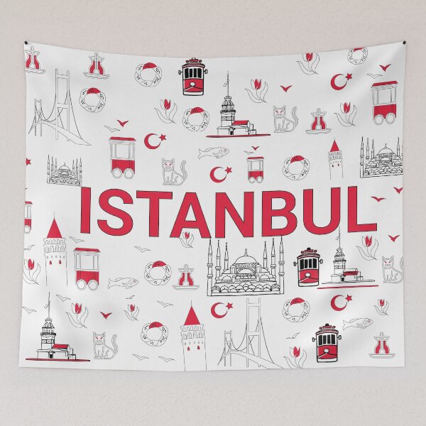Item preview, Tturkey Country Istanbul City Travel  designed and sold by TulipaGraphics.
