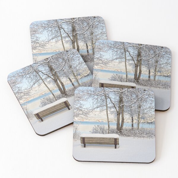 Item preview, Snowy Bench designed and sold by Tracy Riddell.