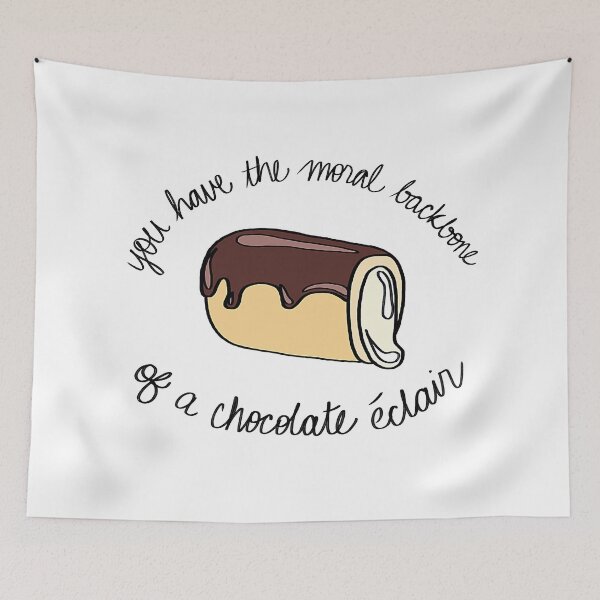 Item preview, Moral Backbone of a Chocolate Eclair designed and sold by Olivia Ossege.