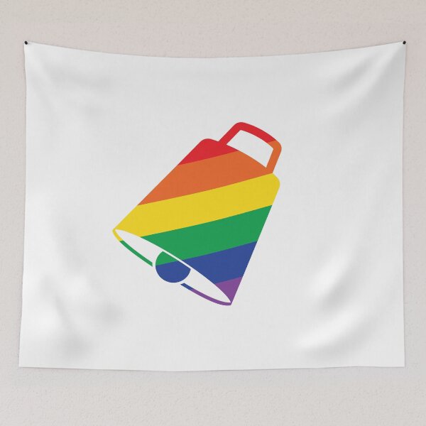 Item preview, Have a Cow - Jumbo Pride on White designed and sold by ChristianWiley.