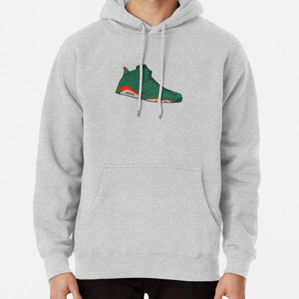 "Jordan 6 Retro Gatorade Green" Pullover Hoodie by DKHR Redbubble
