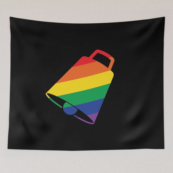 Item preview, Have a Cow - Jumbo Pride on Black designed and sold by ChristianWiley.
