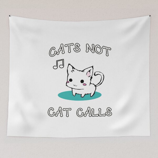 Item preview, Cats Not Cat Calls! designed and sold by jackleeson.