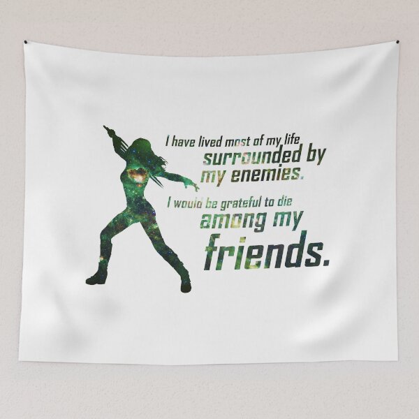 Item preview, I Would Be Grateful to Die Among My Friends designed and sold by debaroohoo.