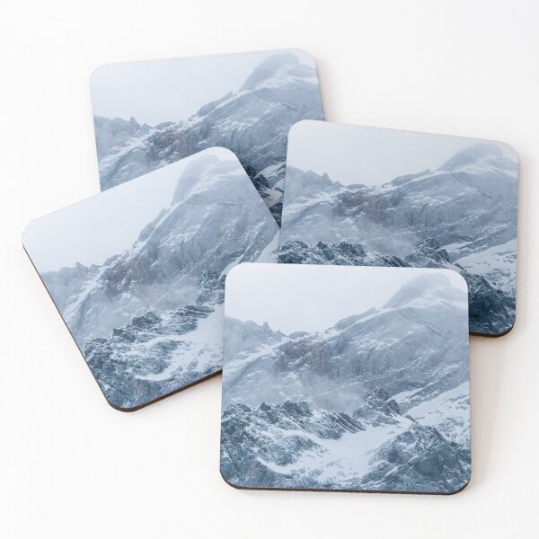 Item preview, Mountains snow and fog designed and sold by Patrik Lovrin.