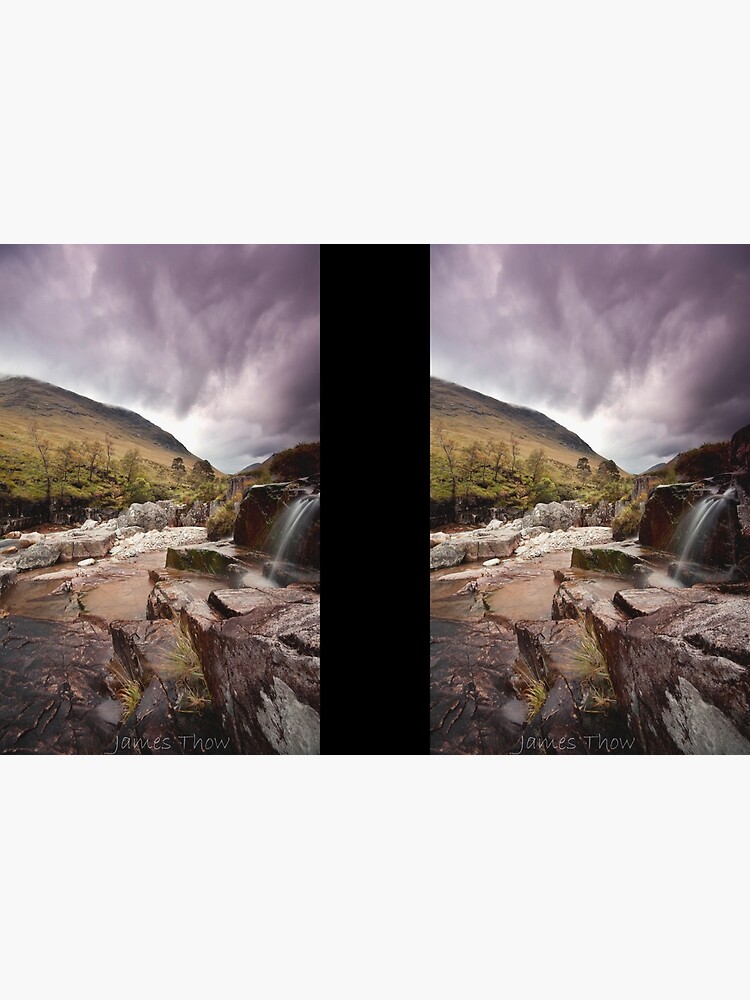 Glen Etive waterfall by tontoshorse