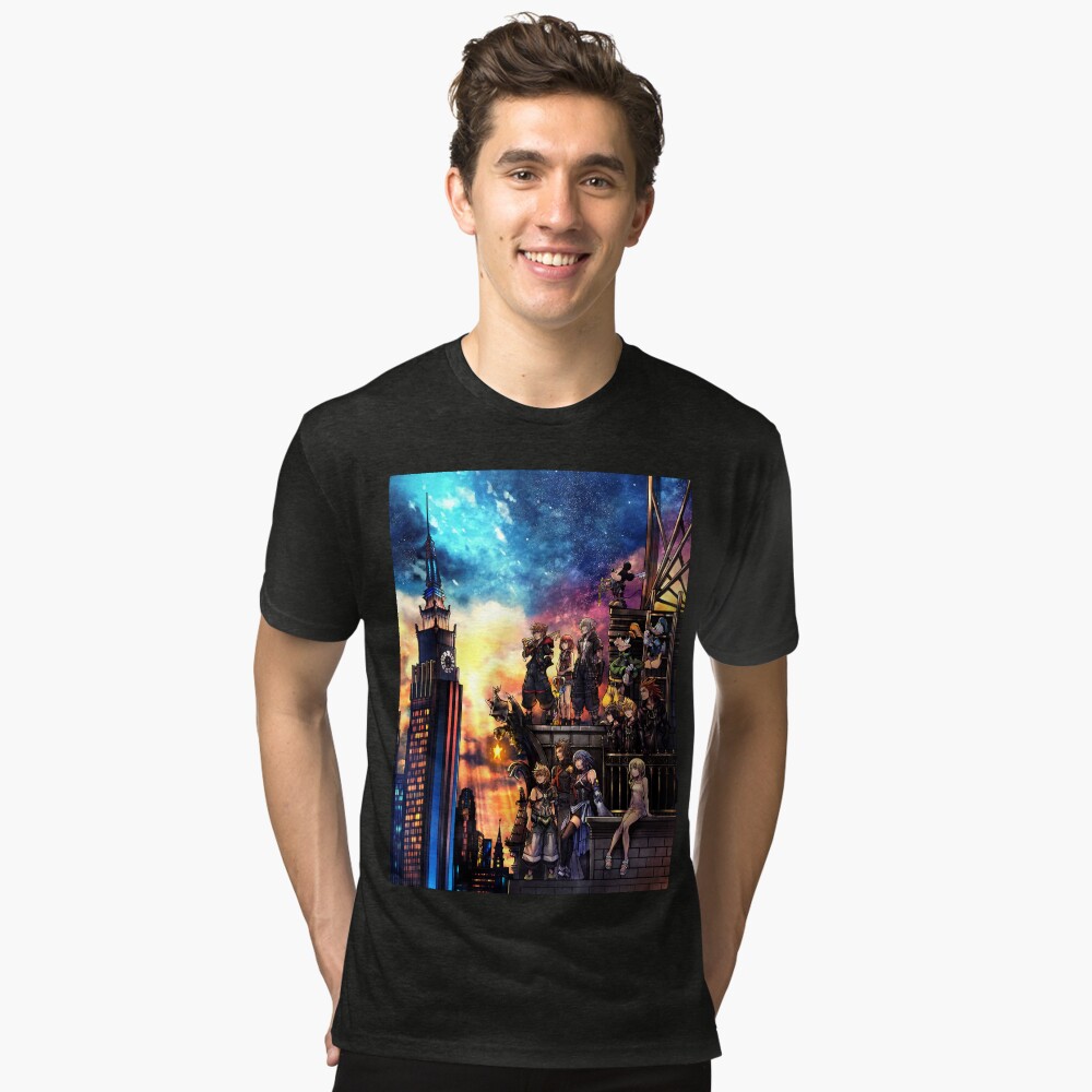 Vista previa del artículo con la obra «Camiseta de tejido mixto», diseñado y vendido por cluper.
