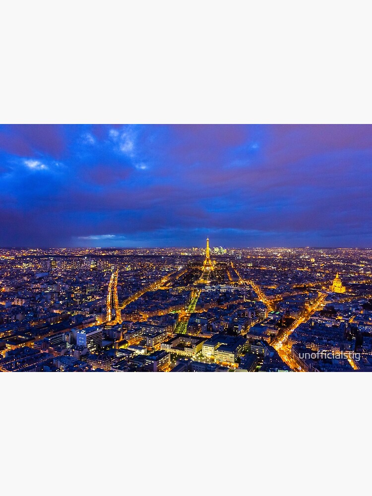 Paris Skyline at Night by unofficialstig