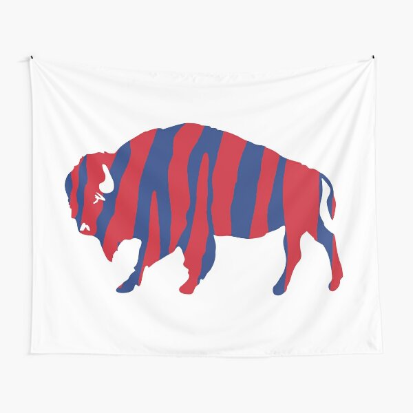 Bills - Vintage Buffalo (Red) - Buffalo Bills - Tapestry