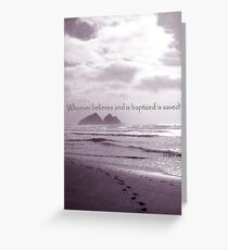 whoever believes Greeting Card