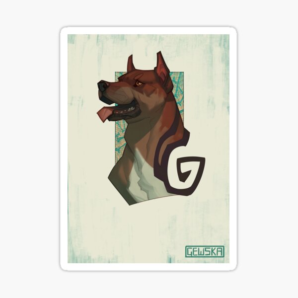 Item preview, Mabari - DRAGON AGE COMPANION PROFILE designed and sold by Gewska.