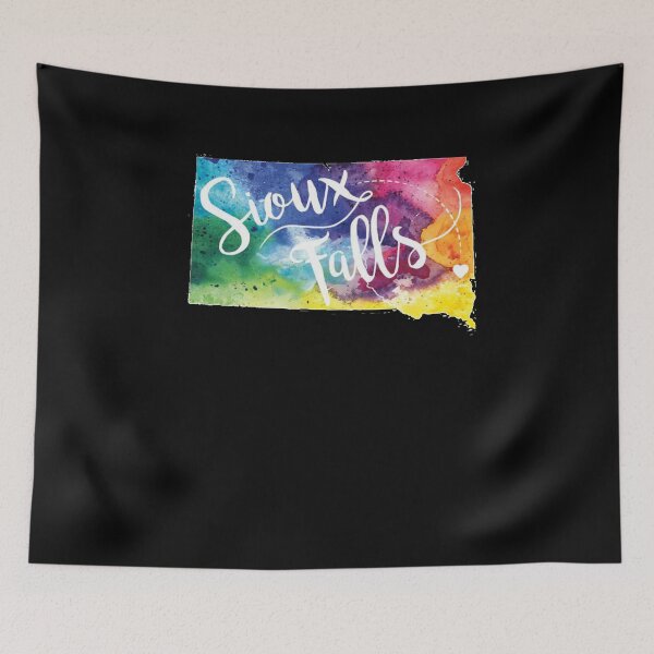 Artikelvorschau, Sioux Falls Homosexuelles Stolz-Shirt - Sioux Falls LGBT-Regenbogen-Flaggen-Hemd - Sioux Falls South Dakota Gay Pride entworfen und verkauft von Galvanized.