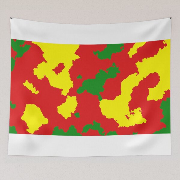 Item preview, green red yellow designed and sold by DesignDS.