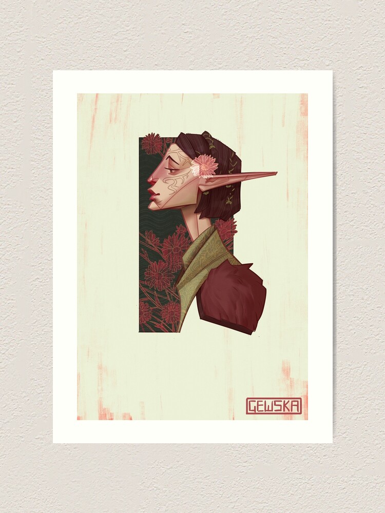 Dragon Age: Origins Companions Art Print