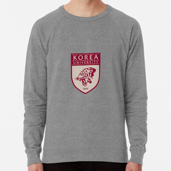 Logo de l'Université de Corée (Korean / Hangul / Kpop) Sweatshirt léger