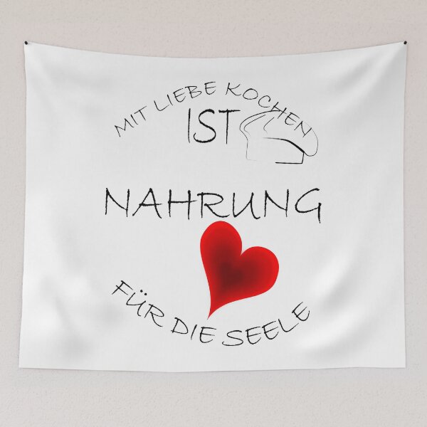 Item preview, Shirt Food for the soul loves to work designed and sold by Andreas-Jaeger.